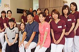 トップダウンではなく、患者様を中心にしたチーム医療を実践しています。